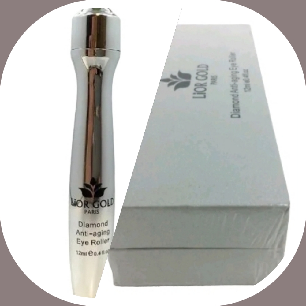 Lior Gold Diamond Anti-aging Eye Roller~12ml 0.4fl.oz~NEW~